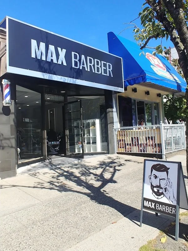 Max Barber shopfront
